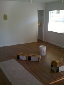 Living room before BEFORE