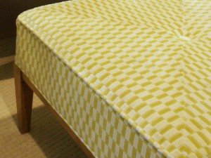 checkered ottoman checkered ottoman