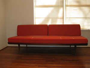 Mid-century modern daybed, $350
