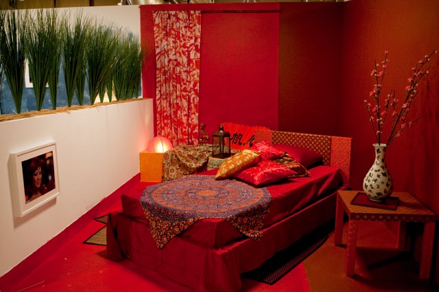 Tom Vecchione's bedroom design, inspired by Julie.