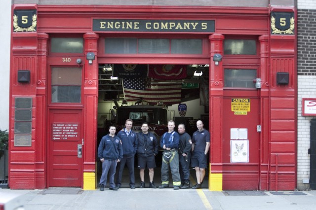 NYC's Engine Company 5, home of the Red Team's makeover project in the fifth episode.