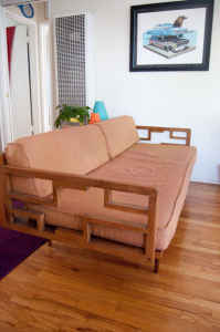 Mid-century daybed, $700.