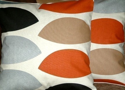 Pair of 16" square pillow covers by MARIESCOSY, $20.