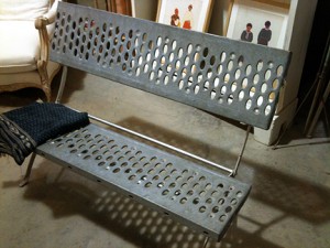 gargen_bench Modern garden bench, $435.