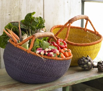 African Grass Market Basket, $49.