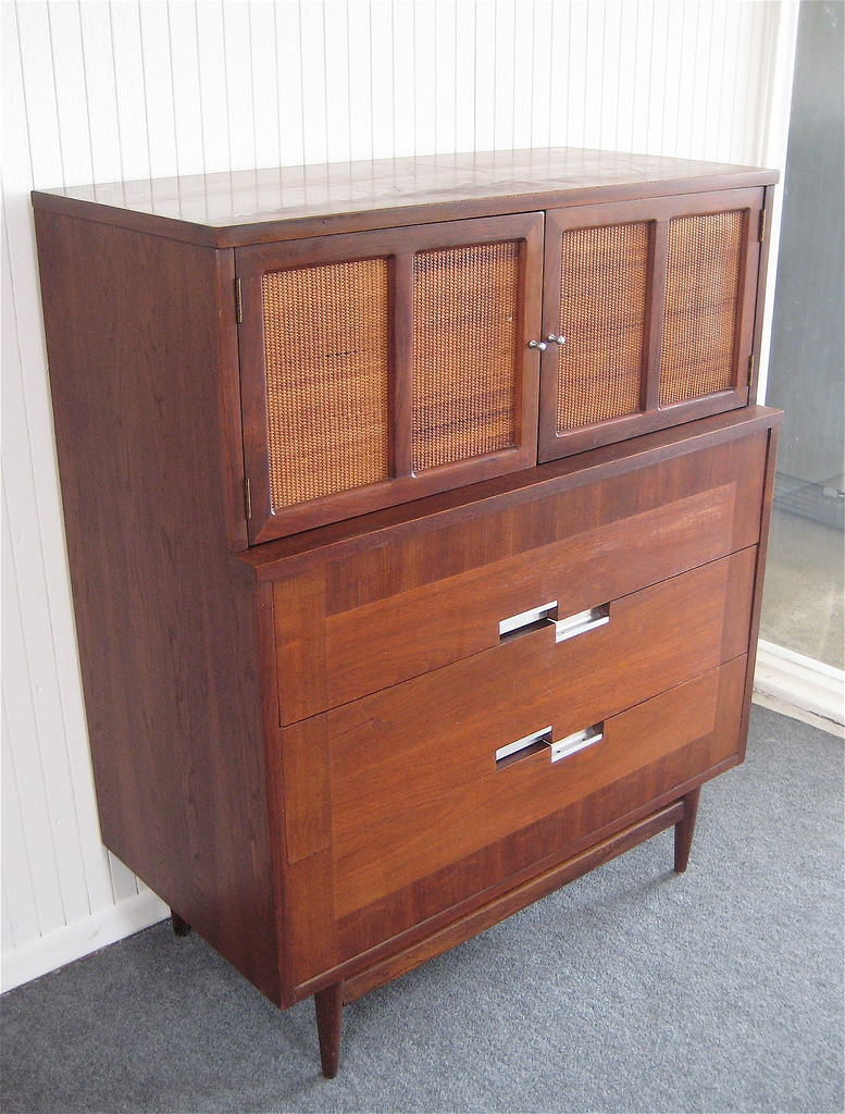 Mid-century chest of drawers, $475.