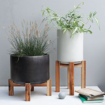 Ceramic Planters, from West Elm.  $69-79.