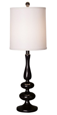Michelle Black Table Lamp, from Pacific Coast. $79.99 (reg. $119)