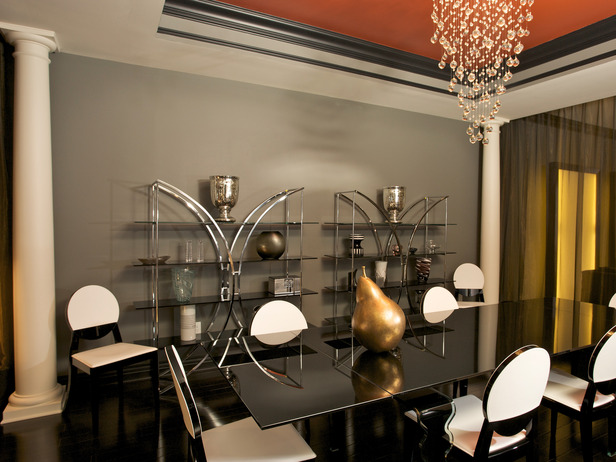 Dining room designed by Blanche Garcia.