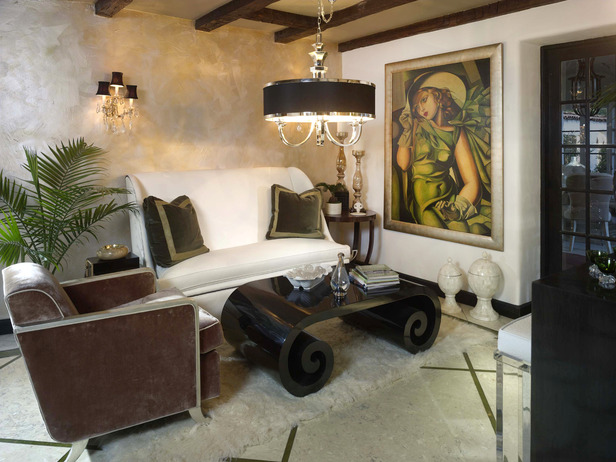 Living room, designed by Blanche Garcia.