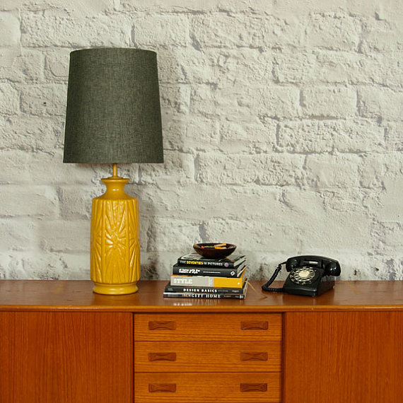 Paige - Restyled Vintage Table Lamp, $200.