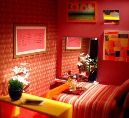 Pink Bedroom Roombox