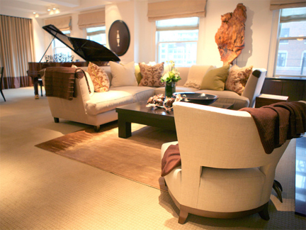 Living room designed by Tyler Wisler.