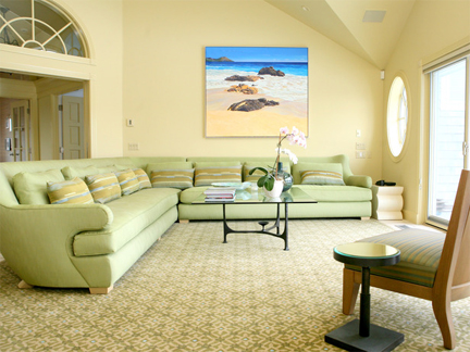 Living room designed by Tyler Wisler.