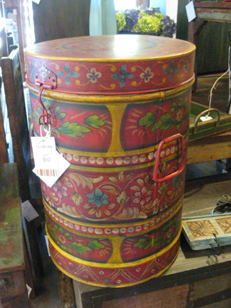 Barrel Table, $52.