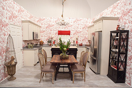 Mikel Welch and Rachel Kate create this kitchen, inspired by an ugly sink assigned to them.