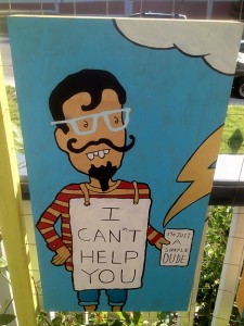 Charlie-Chawlie-Chauvin-dude-painting Charlie "Chawlie" Chauvin