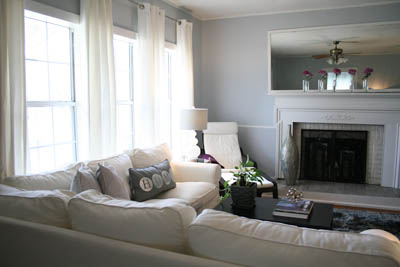 sm_white slipcovered sectional living room gray walls 2