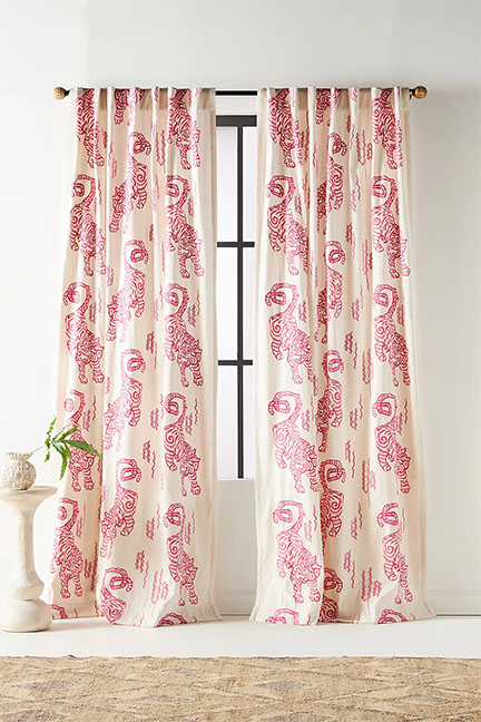 Embroidered Flemming Curtain from Anthropologie