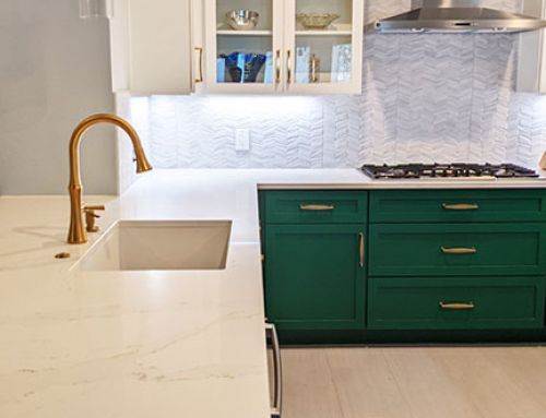 Stunning Emerald Green Kitchen Transformation